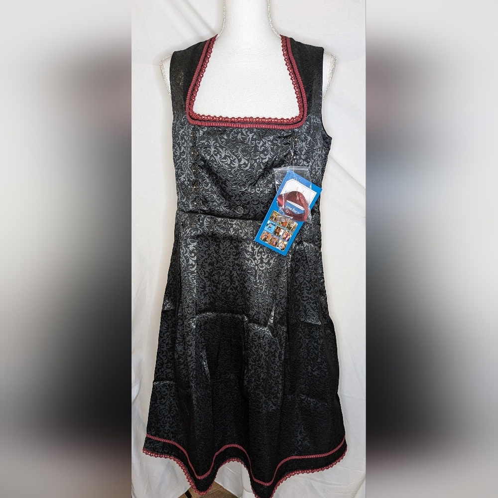 Dirndl Oktoberfest German Austrian Dress Sizes: Large
